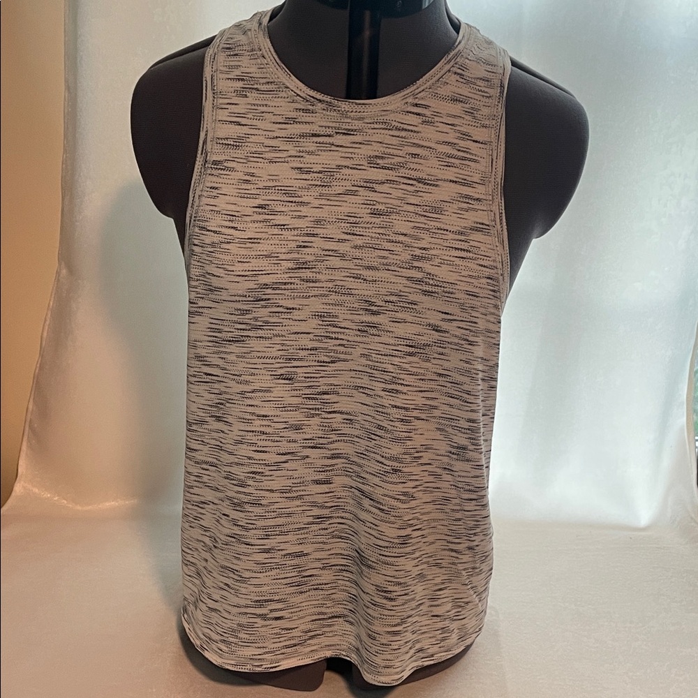 Lulu Lemon Black and White Women's Tank Top